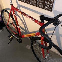 cannondale saeco fixed gear bike 