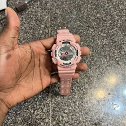 Pink G Shock Watch