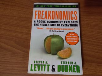 Freakonomics by Steven Levitt and Stephen Dubner