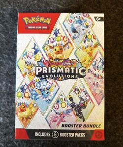 NEW, SEALED Pokemon TCG Scarlet & Violet Prismatic Evolution Booster Bundle
