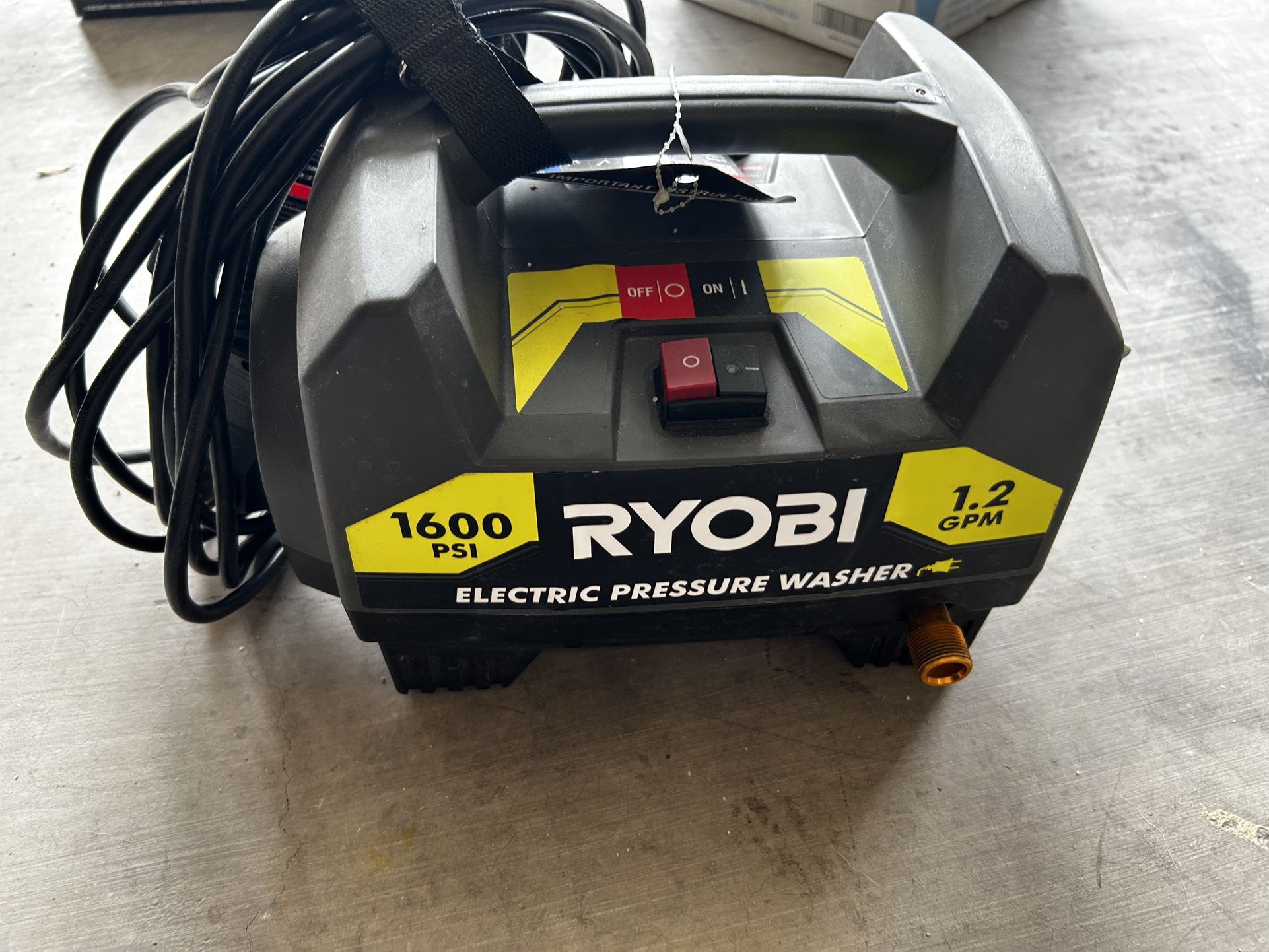 Ryobi pressure Wash