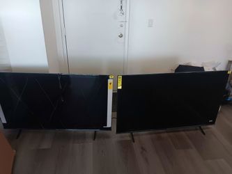 Dos televisores 58 pulgadas marca haisense para piezas 4 meses de uso como esta no funcionan 50 los dos