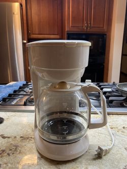 SALE! Mainstays White 12 Cup Drip Coffee Maker