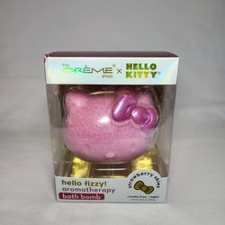*MULTIPLE ON HAND* The Creme Shop X Hello Kitty Strawberry Skies Fizzy Bath Bomb