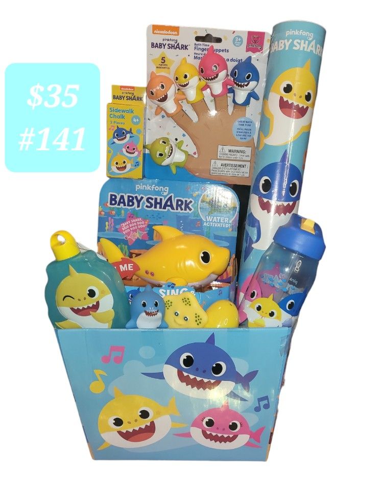 Baby Shark Easter Basket