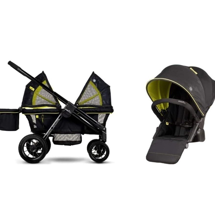 Evenflo Pivot Xplore All-Terrain Stroller Wagon with Second Seat