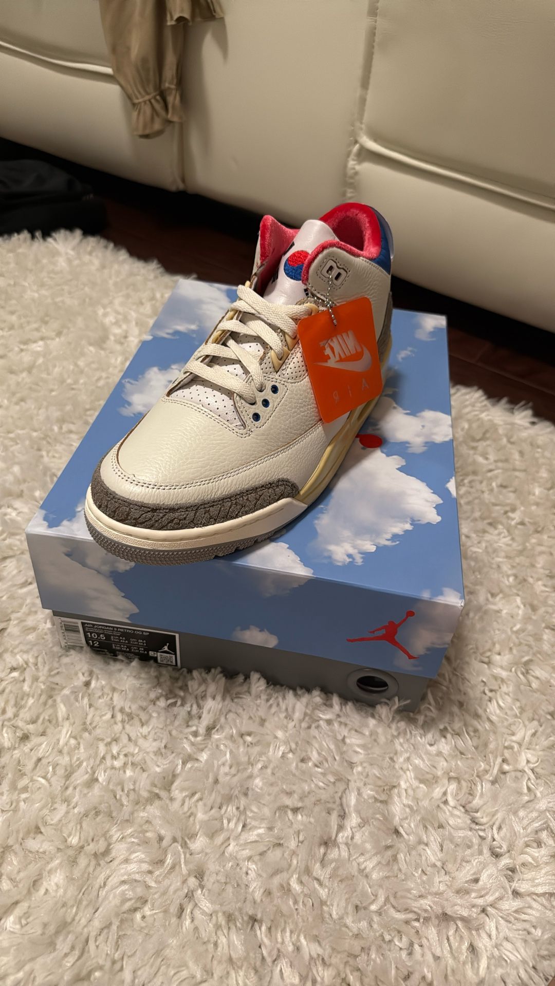 Jordan 3 Retro Seoul 2.0 Size 10.5 (New)