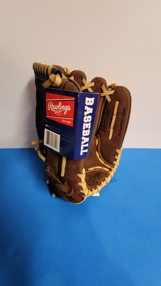 Rawlings All-Leather Shell Baseball Glove (NWT)