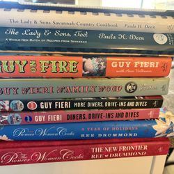 21 Various cookbooks! 