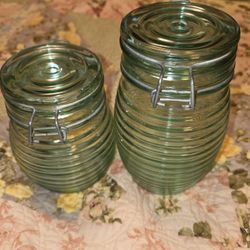 SUGAR AND FLOUR CANNISTERS, Canada Brand