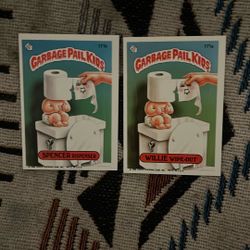 Garbage Pail Kids 1986 171 A 171 B Trading Card Sticker 