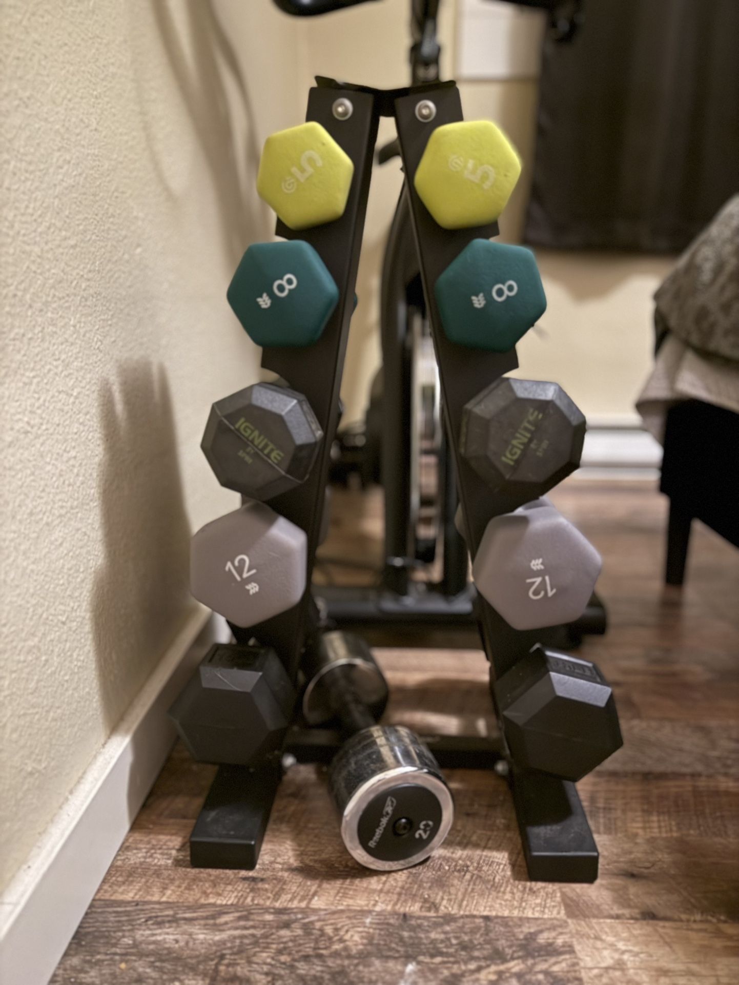 Dumbbell Set & Stand