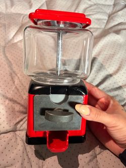 Vintage Oldy Tyme Mini Red Gumball Machine