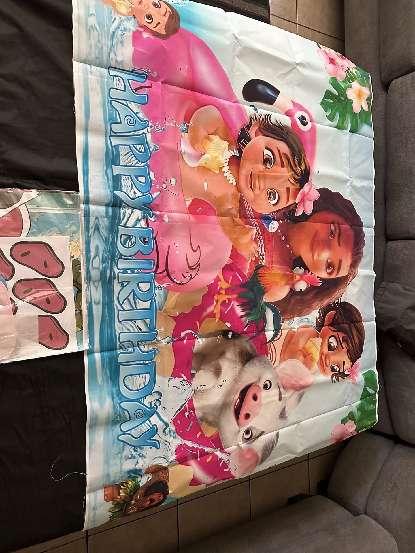 Moana Birthday Party Decoration Supplies