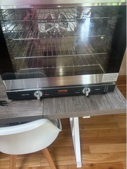 VEVOR Commercial Convection Oven, 66L/60Qt, Half-Size Conventional Oven Countertop, 1800W 4-Tier
