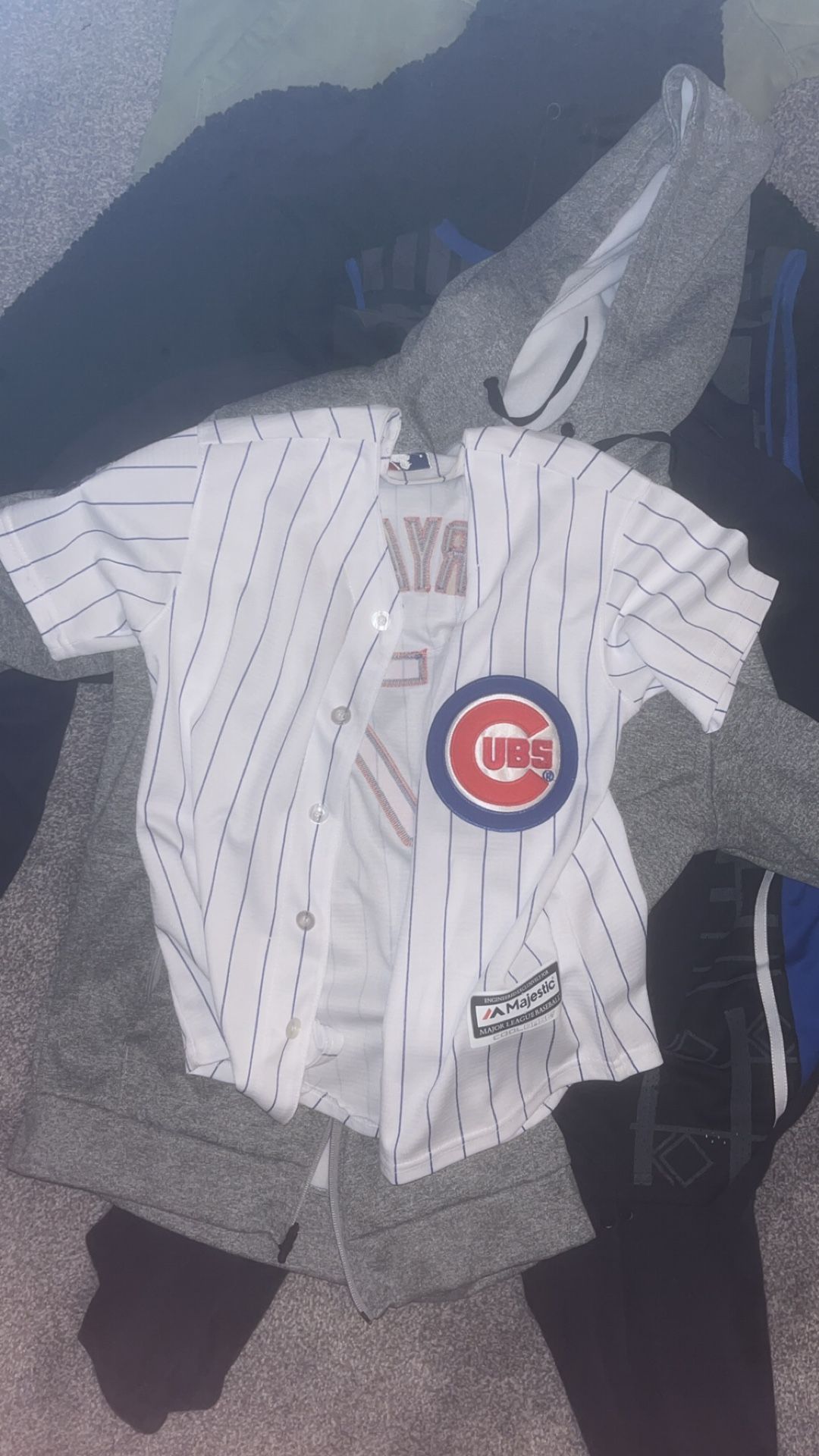 cubs jersey kids medium