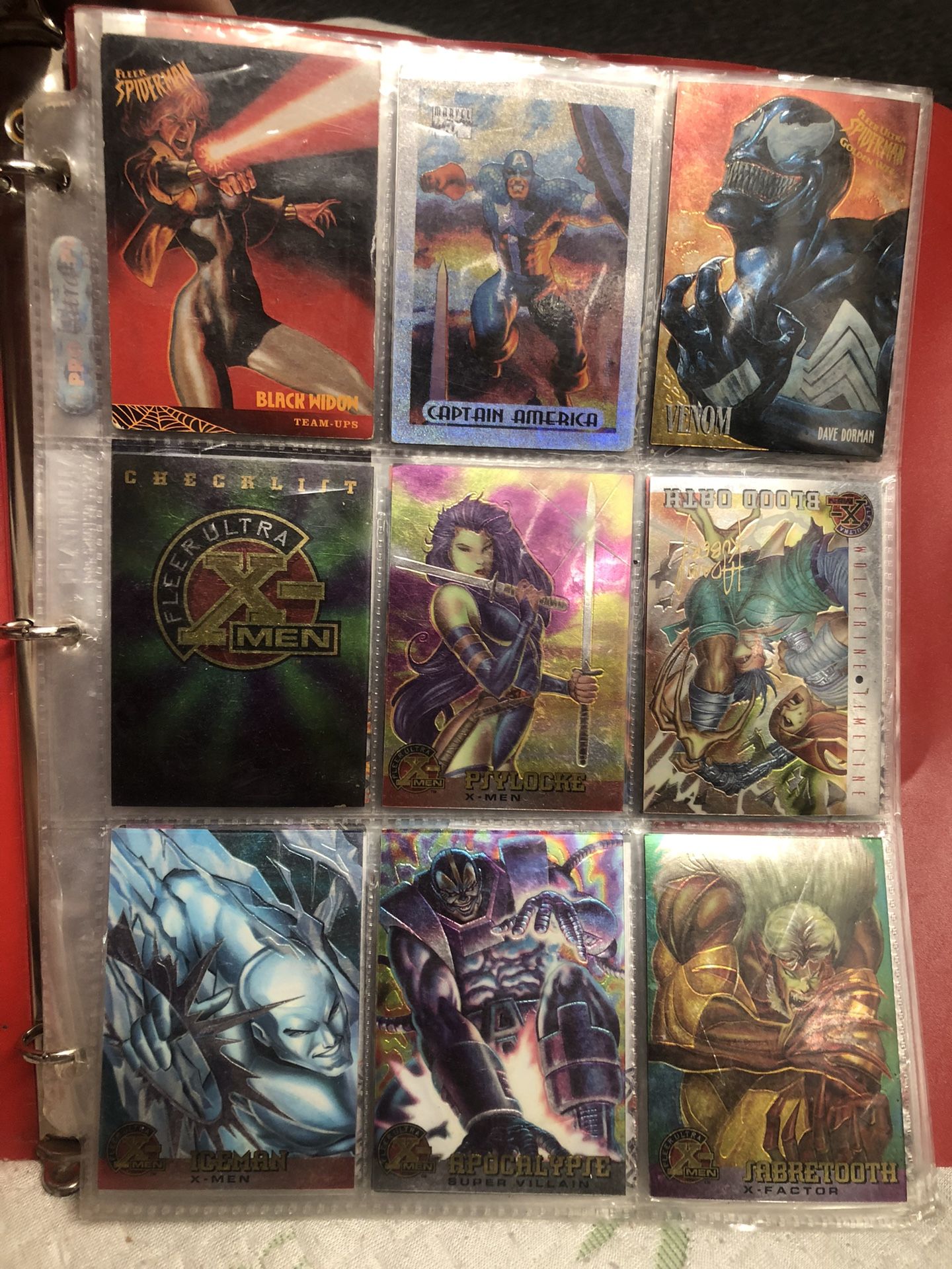 Marvel Comics Trading Cards