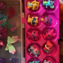 Child, Toy Characters With Butterfly Attachments