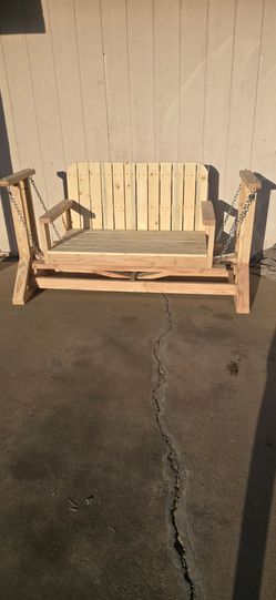 Swinging bench 250 dollars