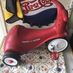 Radio Flyer Push Or Peddle Toddles Bike 