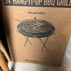24”  Portable Lightweight BBQ Grill