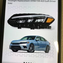 Honda Civic Sport Headlight 