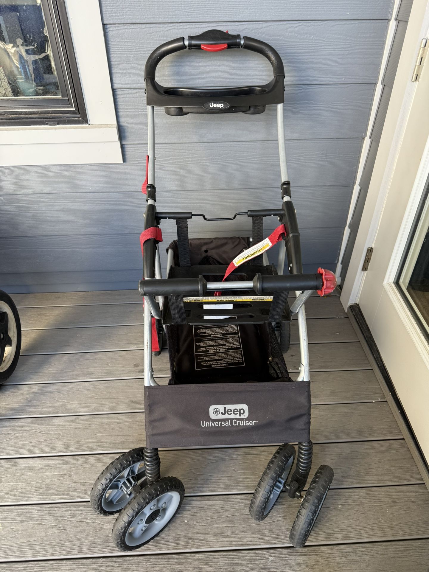 🛻 Jeep Universal Cruiser Car Seat Stroller Frame – $40 (Westfield, NJ – Cash Only)