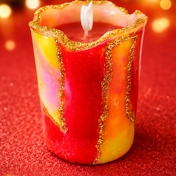 Velas aromáticas decorativas