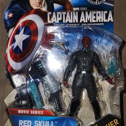 2010 Marvel Legends Captain America Red Skull 4"