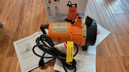 Everbilt 1/4 HP Utility Sump Pump