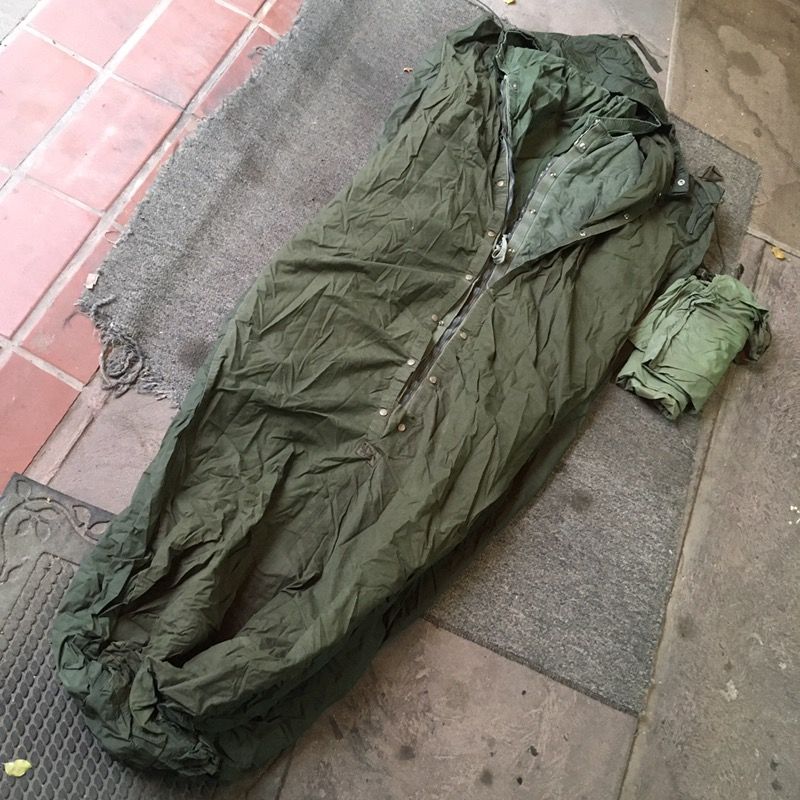 1968 vintage survival army military extreme weather mummy sleeping bag