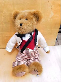 This vintage plush bear from the Boyd Collection
