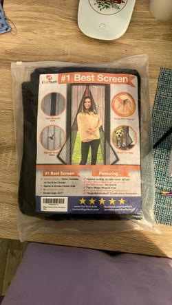 Magic Magnetic Screen Door 