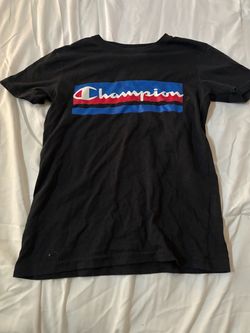 Champion Graphic Logo T-Shirt Black