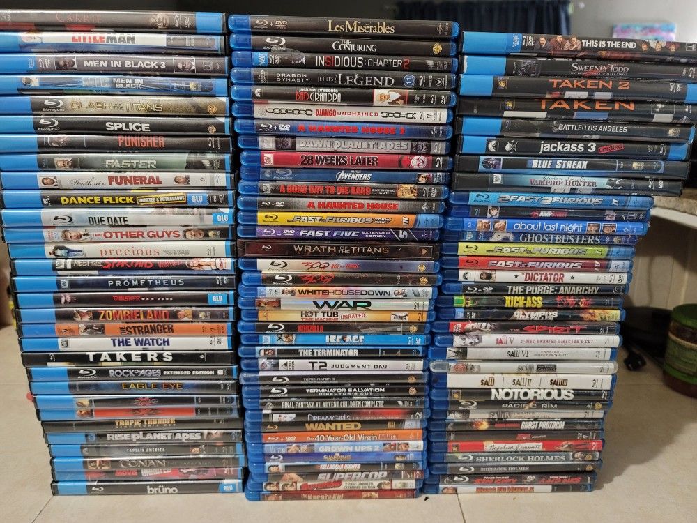 Blu-Ray movies for sale