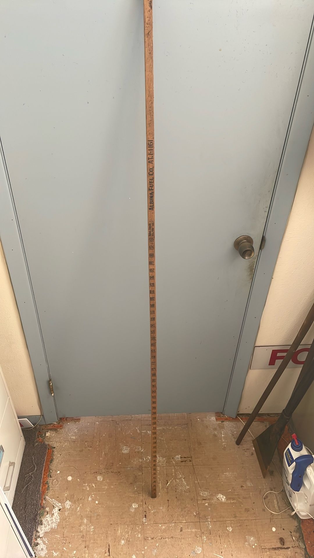 Tank Measuring Stick For Oil Or Gas Tanks