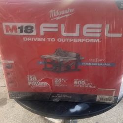 M18 Milwaukee Table Saw