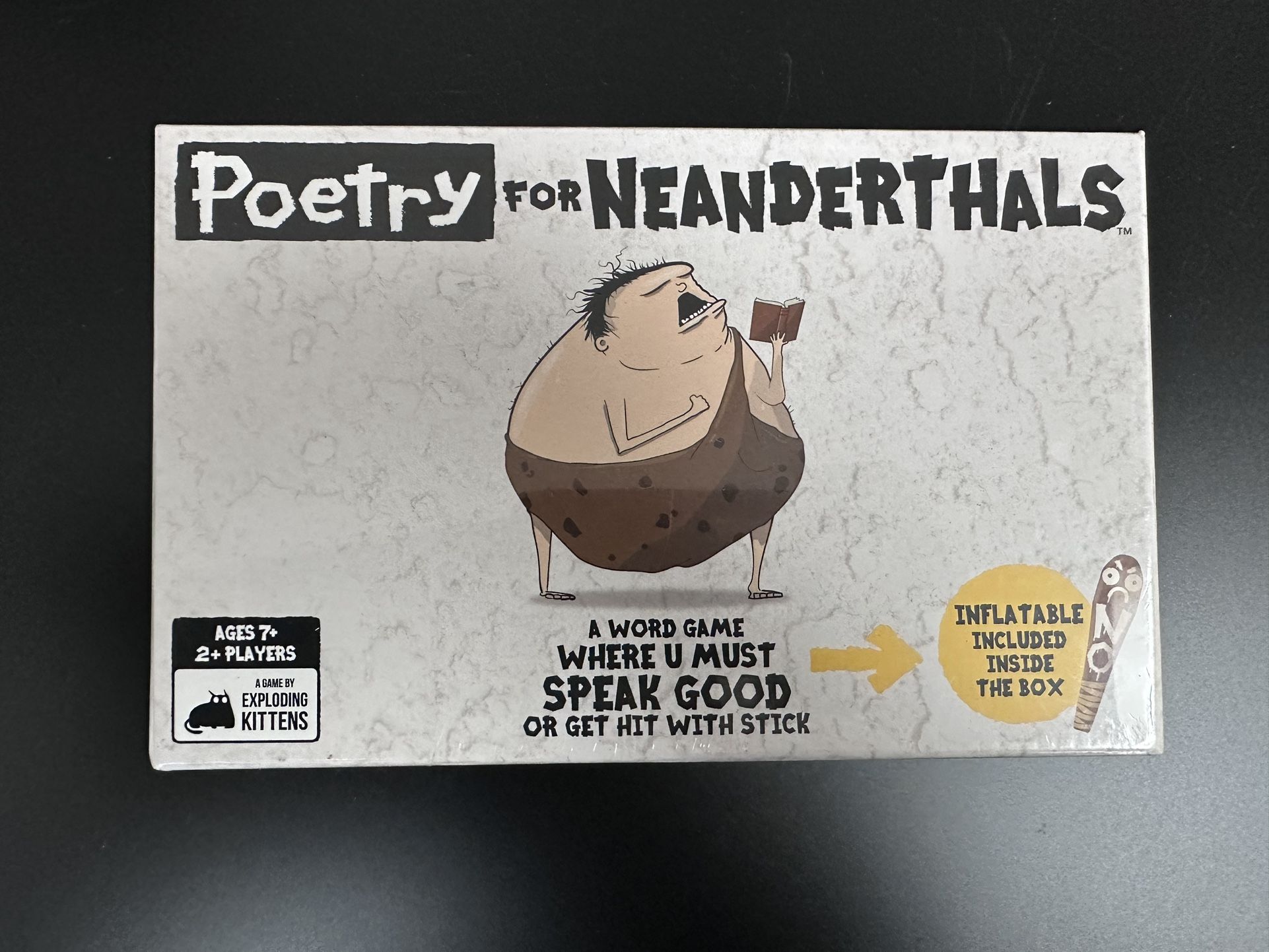 Poetry For Neanderthals Word Game 