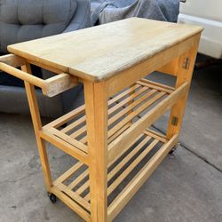 Bar Table Folding  And Small Side Table.  $45 $35  