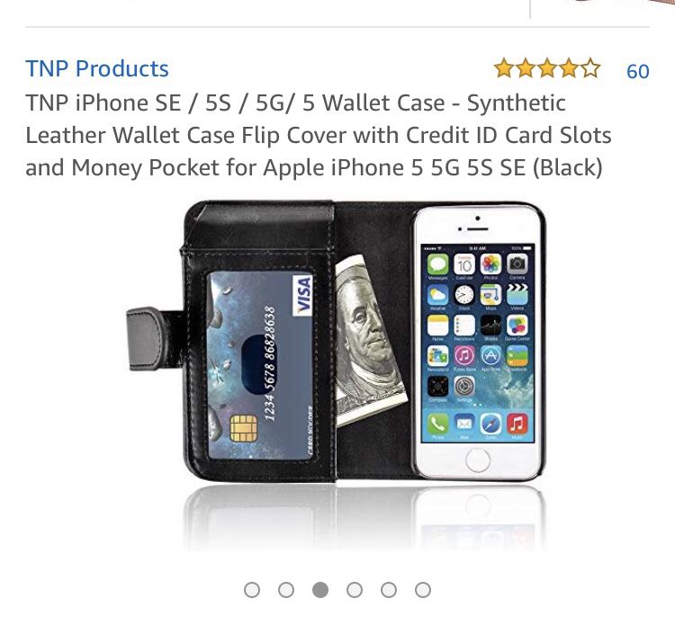 iPhone 5/SE/5s Wallet case