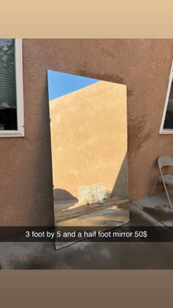 5 feet and 6 inches mirror