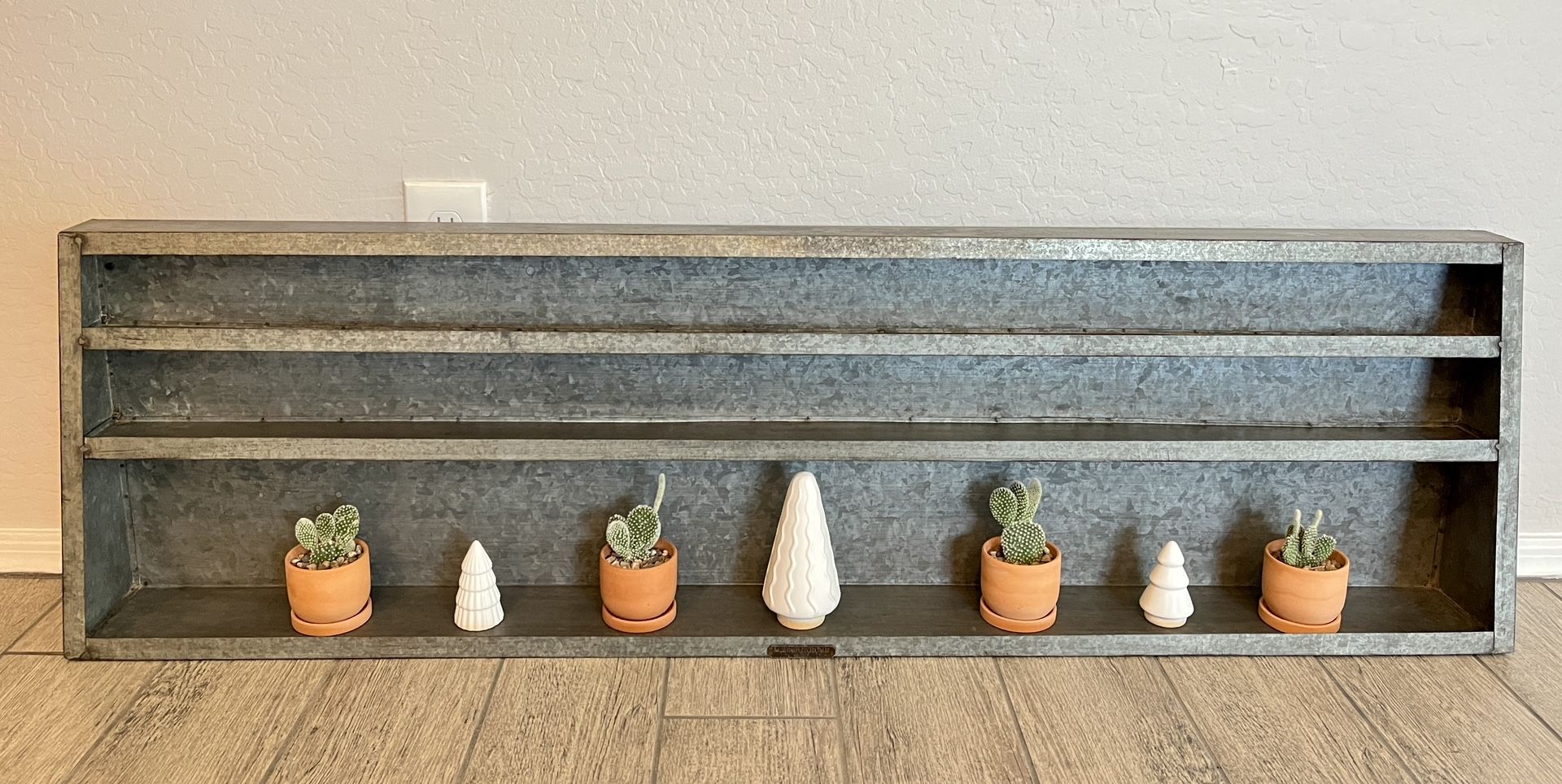 Galvanized Metal Shelf From. Magnolia Home By Joanna Gaines for Sale in