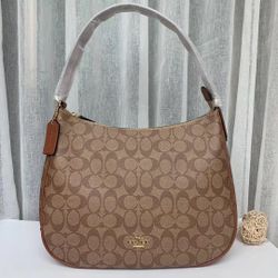 Coach Brown Leather Shoulder Bag
