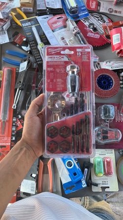 Milwaukee Hex-Lok 15-Piece SAE Tap and Die Set