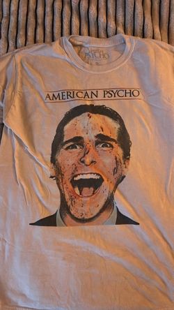 American Psycho Patrick Bateman White Graphic Tee