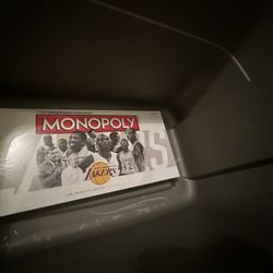 Lakers Memorabilia Monopoly Game