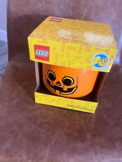 LEGO Storage Head Large Pumpkin