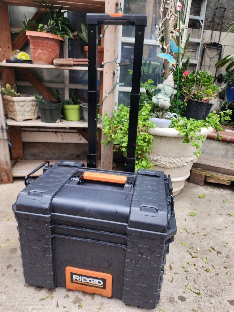 Ridgid Rolling Tool Box Cart Pre-owned