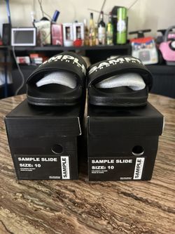 SamplIND Black Slide Size: Men’s 10.0