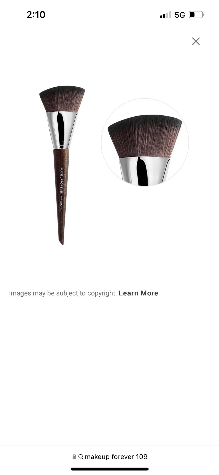 Makeup Forever Faundation Brush